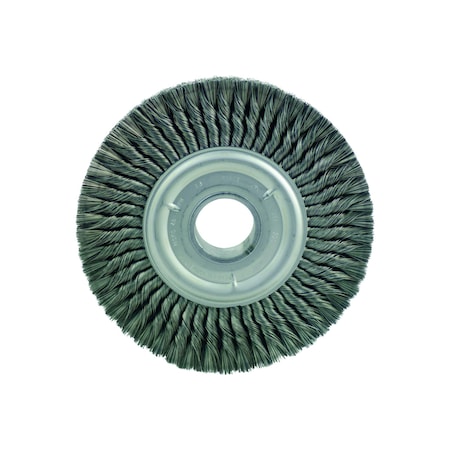 Pferd 10" Pipe Conditioning Brush - .020 CS Wire, 2" Keyed A.H., Multi-Section 82084